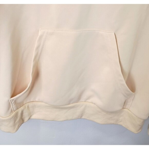 Hoodie Size Girl's 16 Beige Long Sleeve Kangaroo Pocket Raised California Y2K - Picture 7 of 13